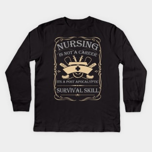 Nursing Kids Long Sleeve T-Shirt